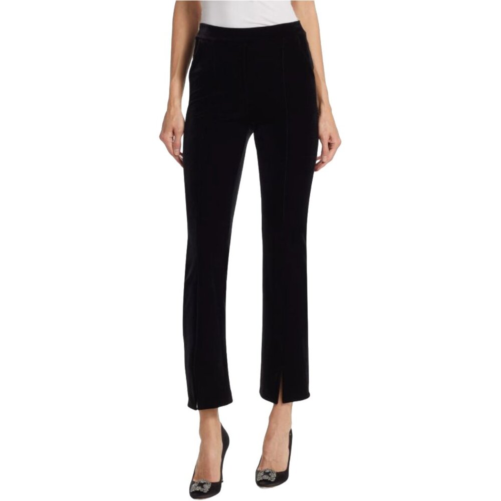 Chiara Boni La Petite Robe Vika Velvet Straight-Leg Pants